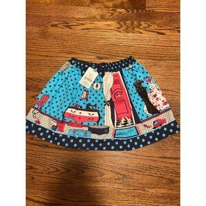 NEW Rosalita | McGee Print Dressing Room Print Skirt Sz 8